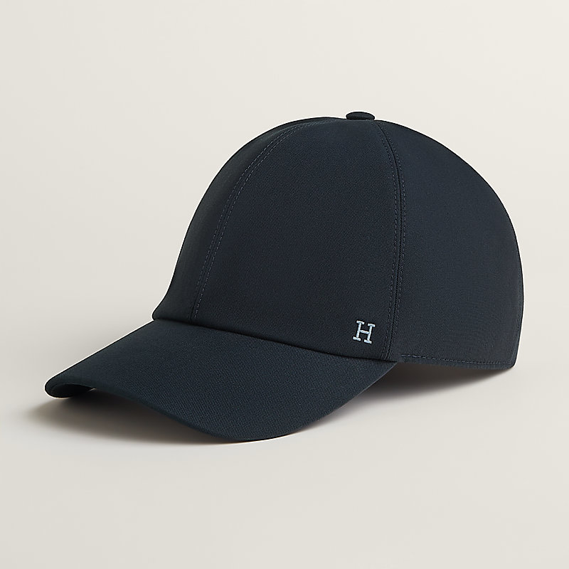Riley H Droit cap - Blue | Hermès Canada